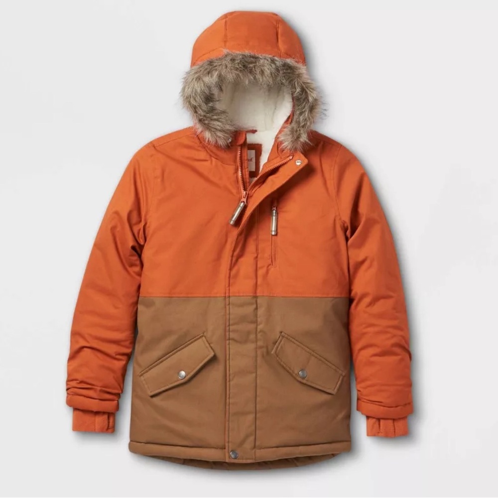 Cat and jack boys coat size small 6/7